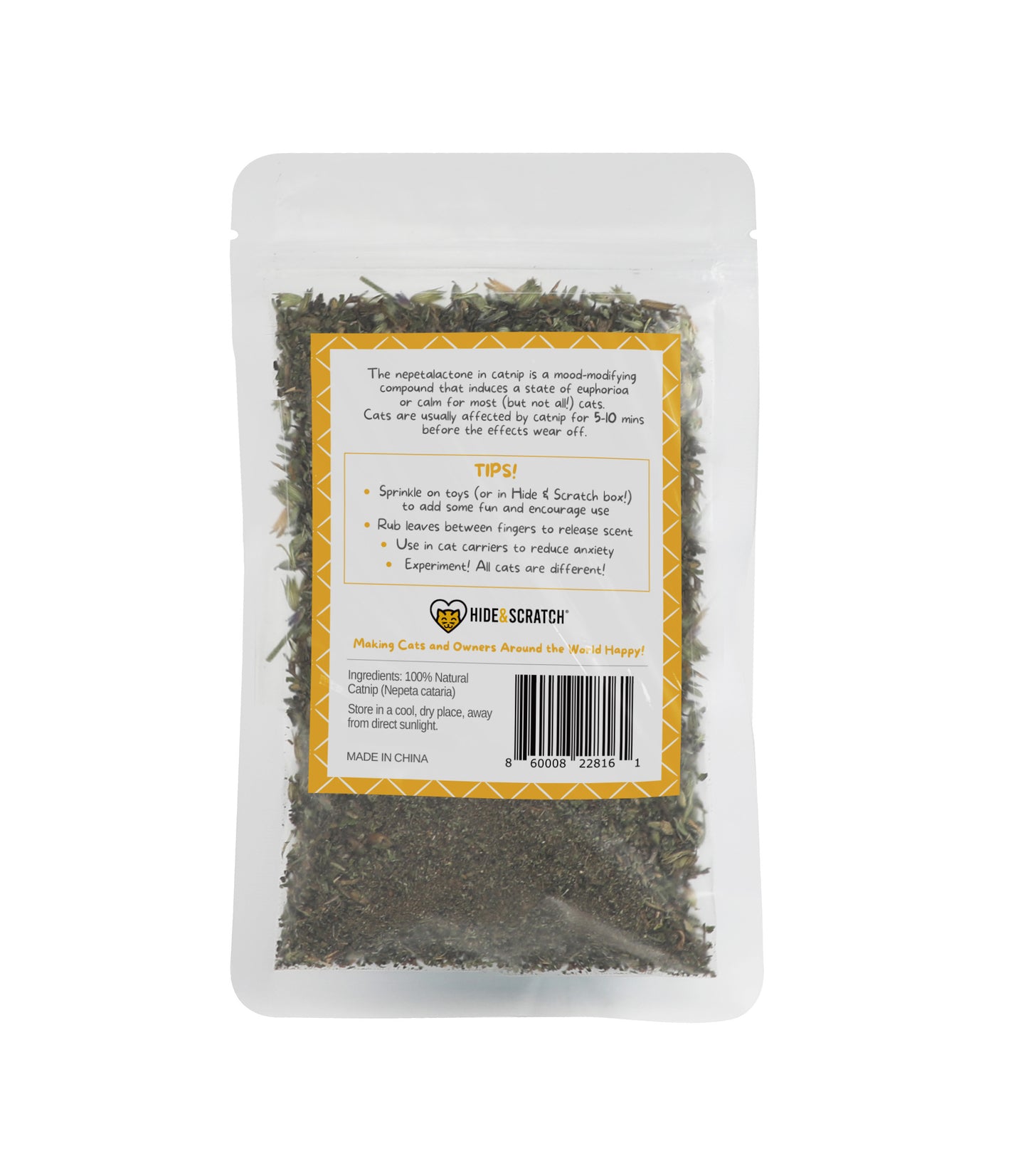 Premium Catnip Leaves (25g) - Case Pack of 20